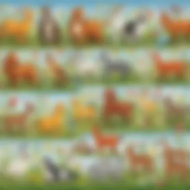 Springtime Animal Matching Game