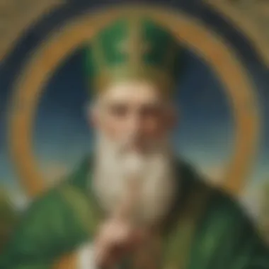 Celestial Canvas: The Spiritual Aura of St. Patrick