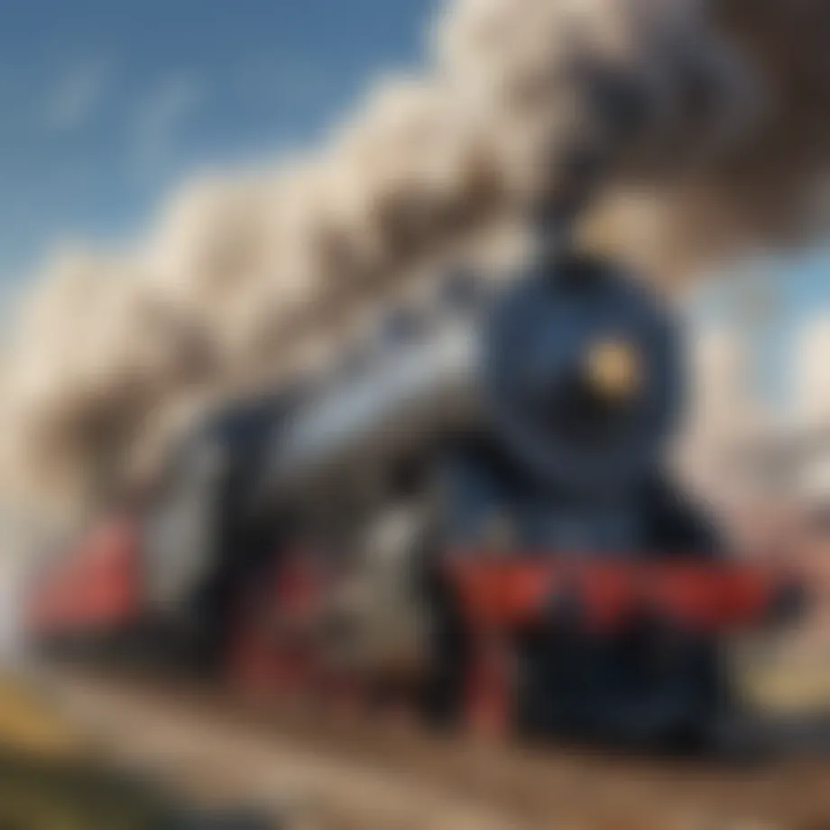 Steam Engine Revolutionizing Transportation