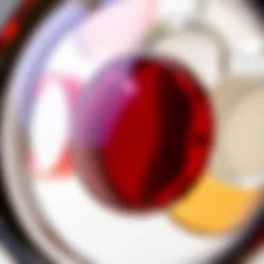 Exploring Optical Lenses Close-up view of optical lenses made from various materials