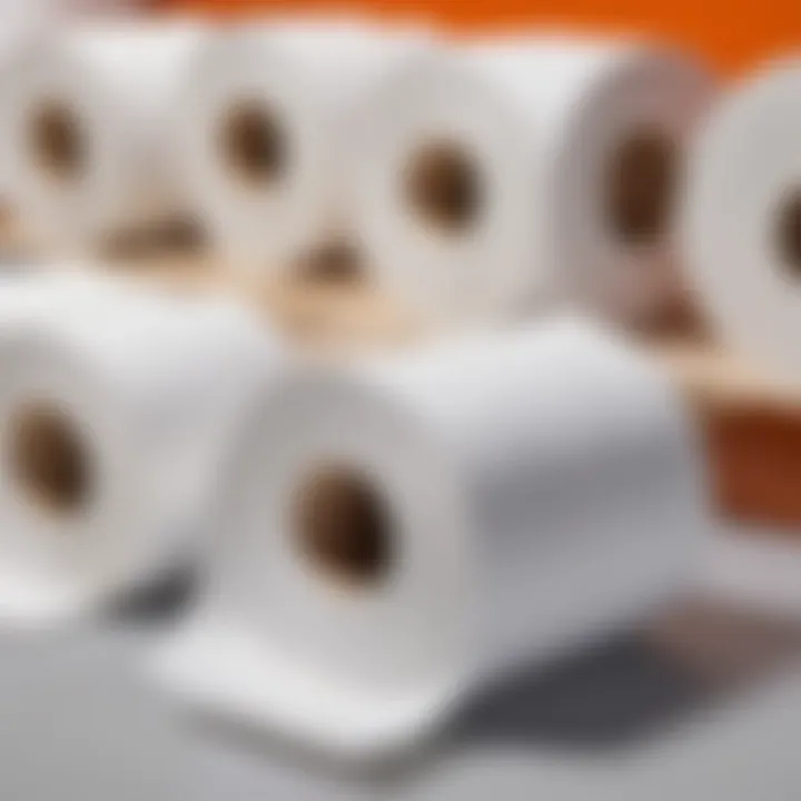 Innovative materials used in POM toilet paper production