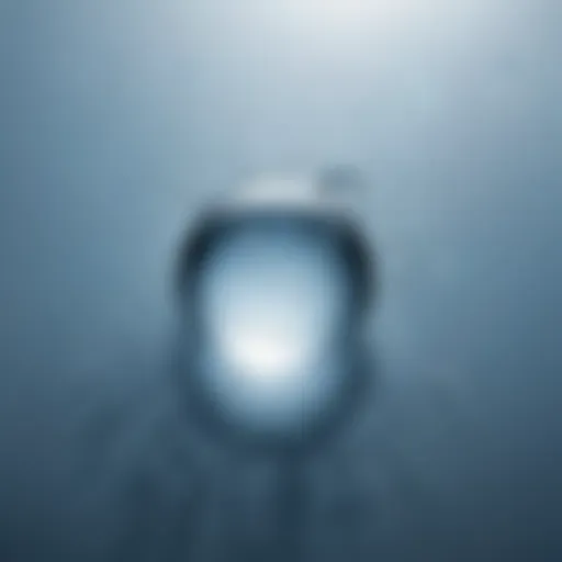 Crystal Clear Water Droplets