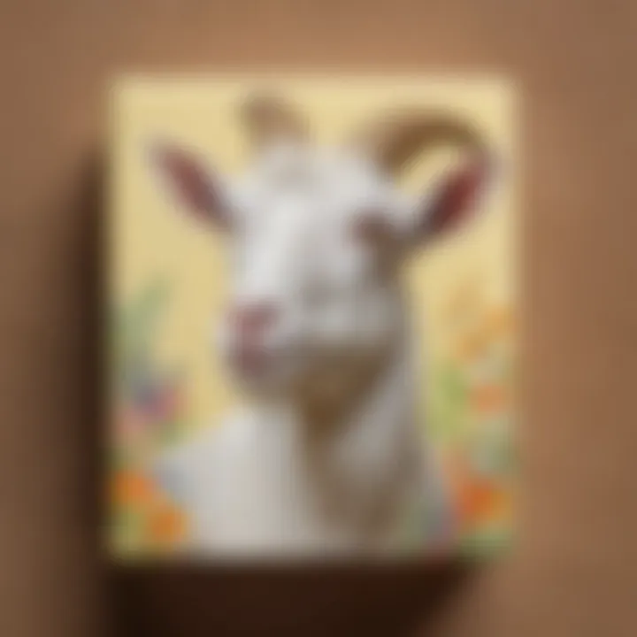 Creative goat soap design inspiration