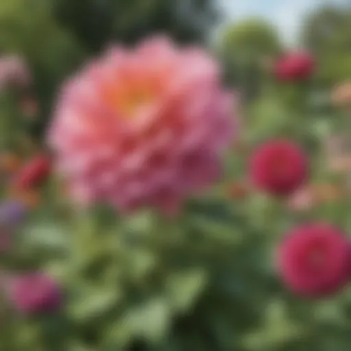 Blooming marvel in the garden