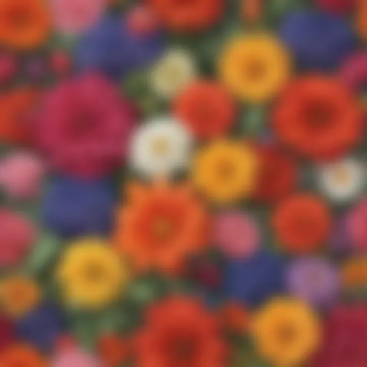Floral symphony of colors