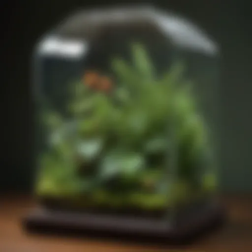 Greenery in Closed Glass Environment