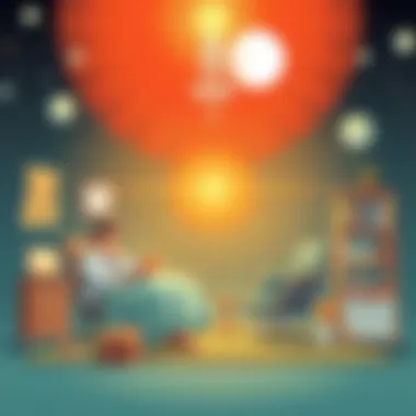 Visual representation of the significance of electromagnetic radiation measurements in daily life.