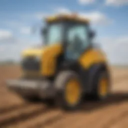 Illustration showing soil compaction equipment in action