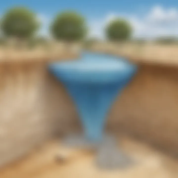 Diagram illustrating the impact of water content on mixture durability