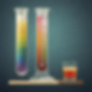 The pH Scale: Understanding Acidity and Alkalinity Illustration depicting the pH scale with color gradients.