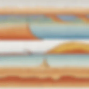 Diagram illustrating different types of seismic waves