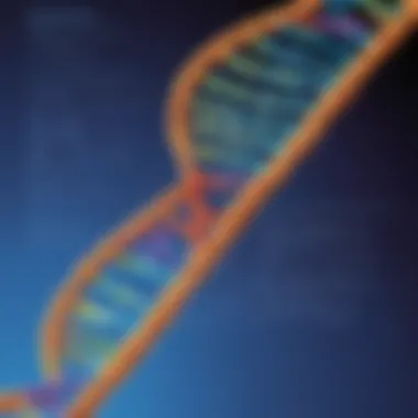 Understanding DNA Replication Through Diagrams Diagram illustrating DNA replication