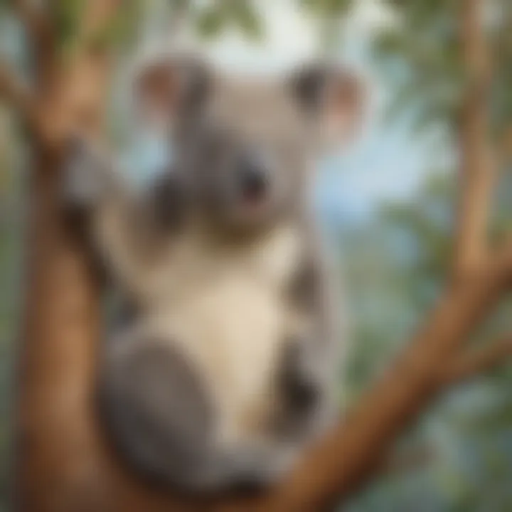 Conservation efforts for koala habitats