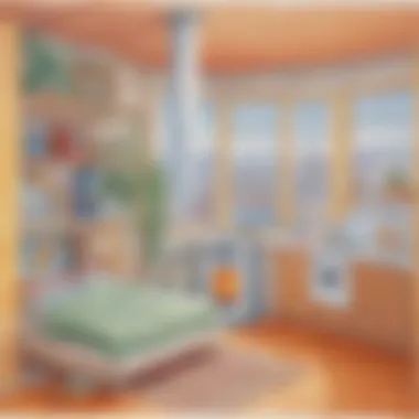Environmental Influences on Thermal Comfort Visual representation of environmental factors influencing thermal comfort