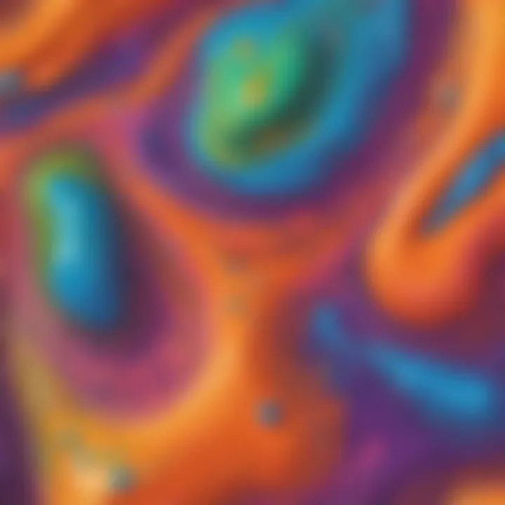 Colorful Slime Texture