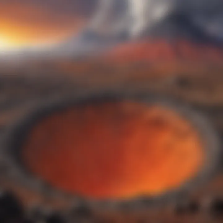 Volcanic Crater Formation