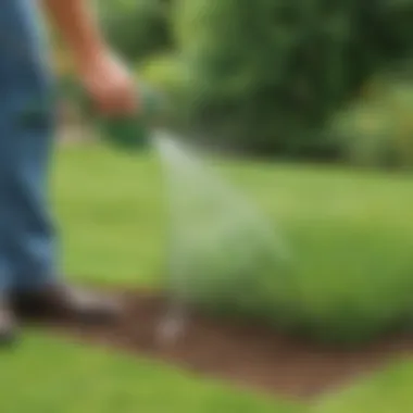 Watering Grass Seed