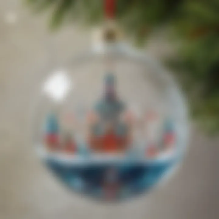 Whimsical Wonderland Clear Ornament