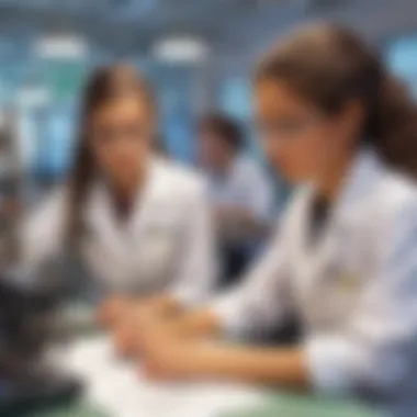 Young girls engaging in a STEM workshop